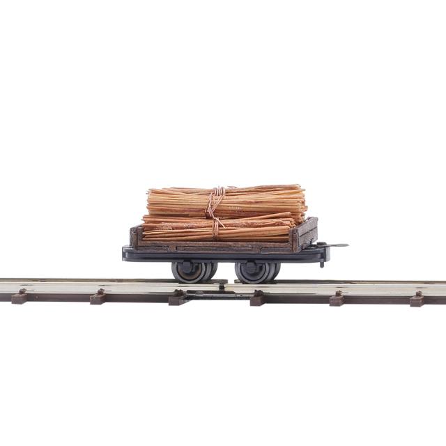 Busch 12254 LORE MIT REISIGLADUNG H0