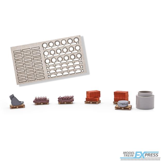 Busch 1847 1/87 PALETTEN »BAUSTELLE« H0 (08/25) *