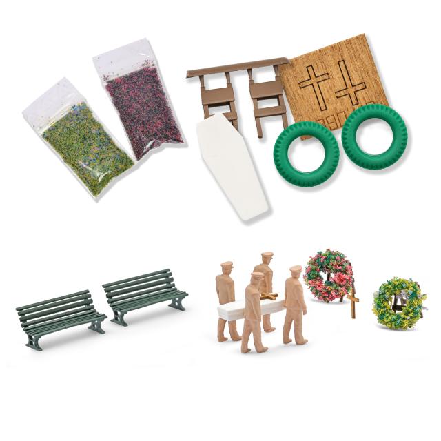 Busch 1868 1/87 SARGTRÄGER