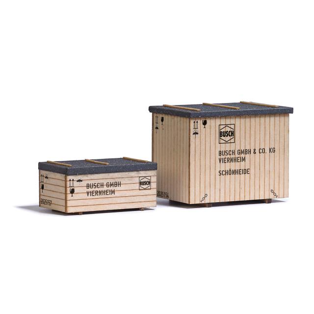 Busch 1883 MASCHINENKISTEN BUSCH H0
