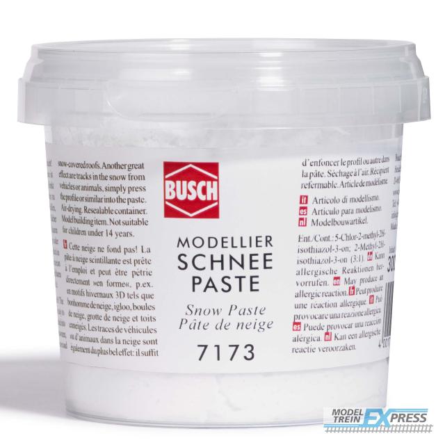 Busch 7173 1/87 MODELLIER-SCHNEEPASTE 300 GR