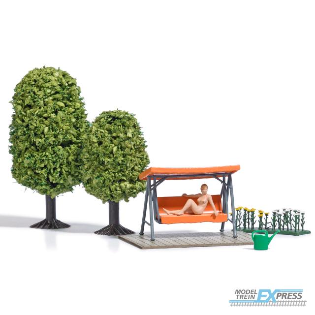 Busch 79827 1/87 ACTION SET: GARTENSCHAUKEL ANKE H0