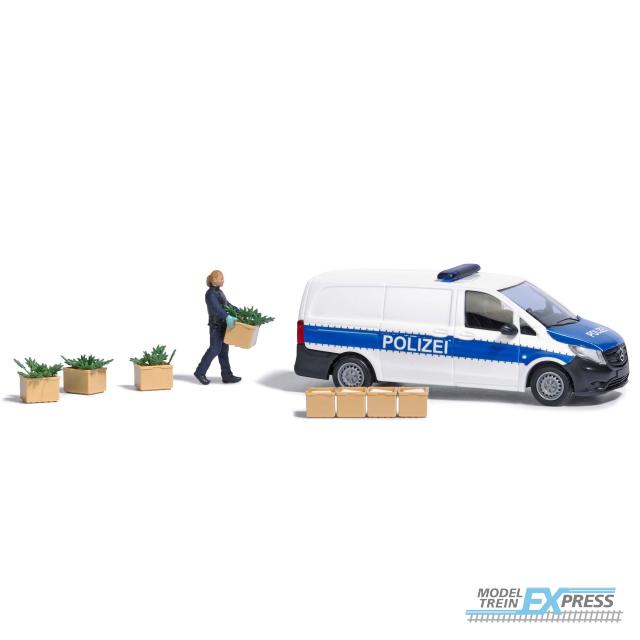Busch 79870 1/87 A-SET: HANF-RAZZIA H0 (1/25) *