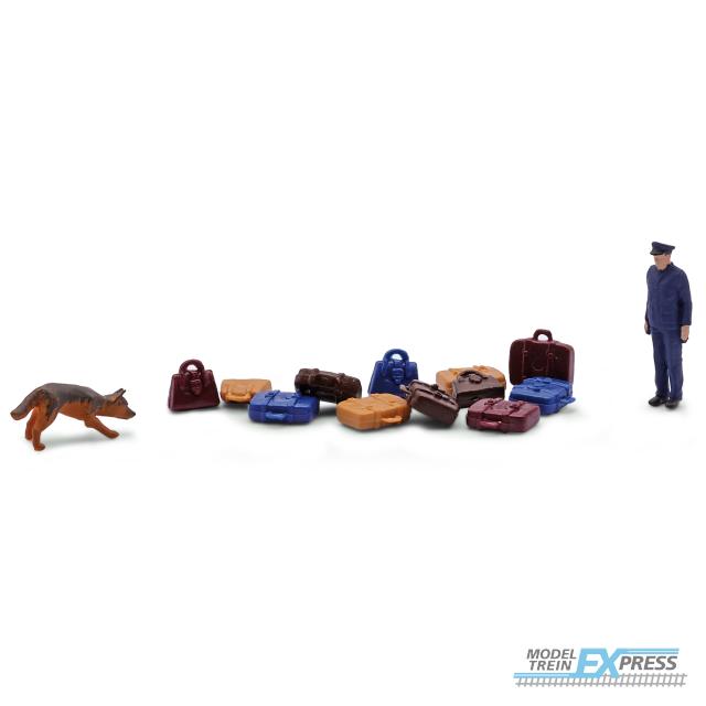 Busch 79873 1/87 A-SET:POLIZEI/SPÜRHUND H0 (03/25) *