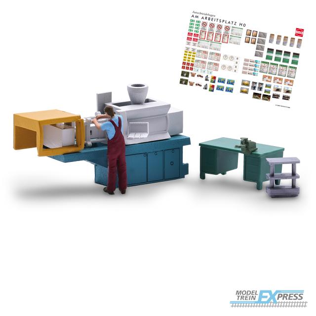 Busch 79903 1/87 A-SET:SPRITZGUSSMASCHINE H0 (03/25) *