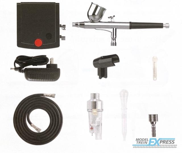 Diversen 7368 Verfspuitset met compressor