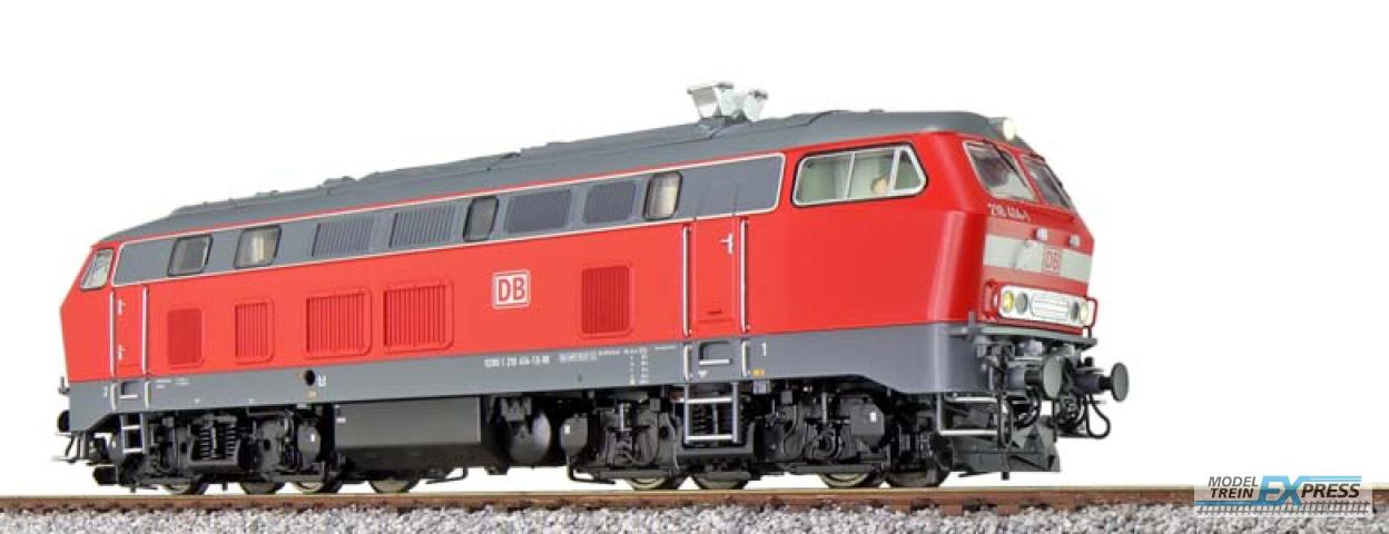Esu 31017 Diesellok, H0, BR 218, 218 414 DB, verkehrsrot, Ep VI, Vorbildzustand um 2017, Sound+Rauch, DC/AC
