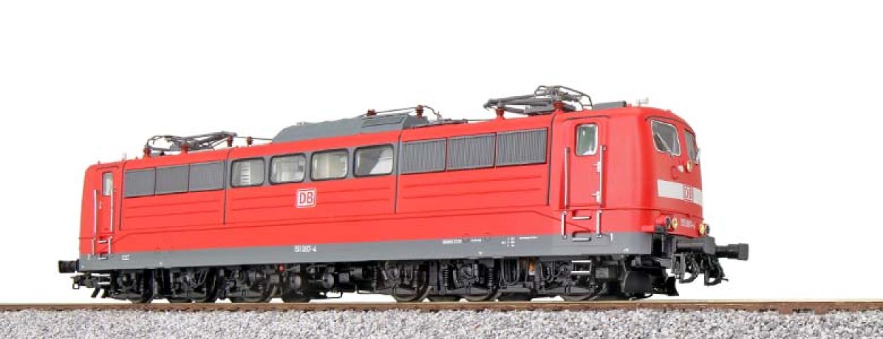 Esu 31037 E-Lok, H0, BR 151, 151 087 DB, Verkehrsrot, Ep V , Vorbildzustand um 2003, LokSound, Pantograph, DC/AC