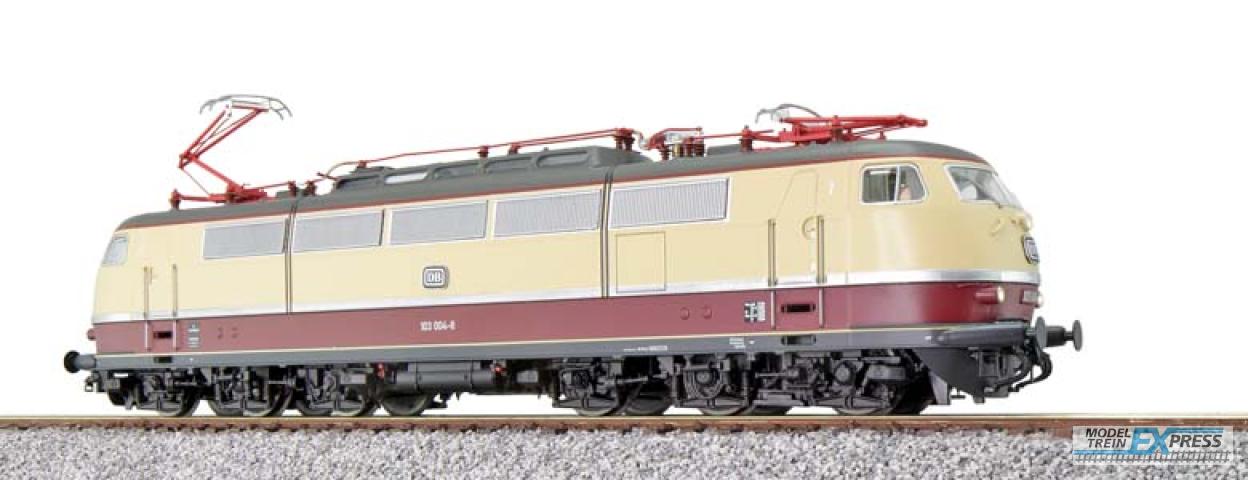 Esu 31177 E-Lok, H0, E03, 103 004 DB, TEE, Ep IV, Vorbildzustand um 1979, LokSound, Pantograph, DC/AC