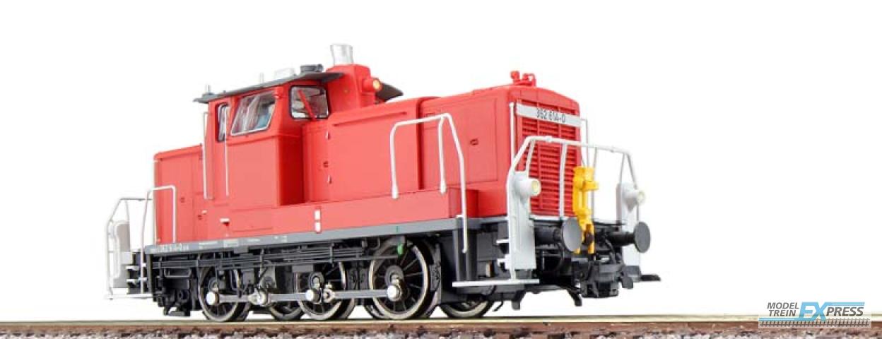 Esu 31742 Diesellok, H0, V60, 362 614 DB, verkehrsrot, Ep VI, Vorbildzustand um 2014, LokSound, Rauch, Kupplung DC/AC