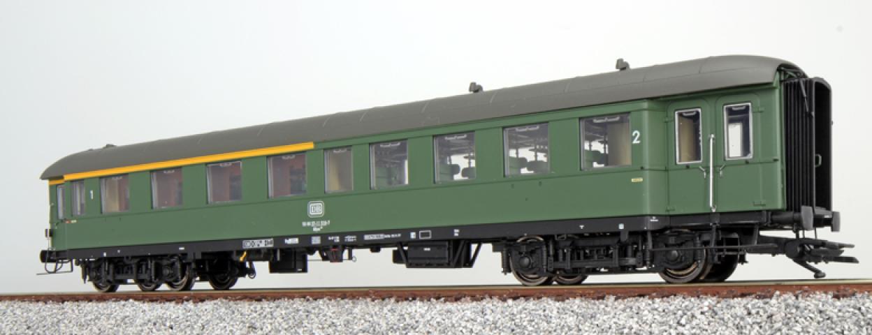 Esu 36103 Eilzugwagen, DB, IV, AByse 630, 28-11 518-7, Chromoxidgrün, Umbragrau