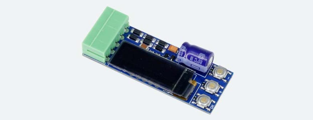 Esu 51834 SwitchPilot 3 Mini, 1-fach Magnetartikeldecoder, DCC/MM, OLED, updatefähig, RETAIL verpackt