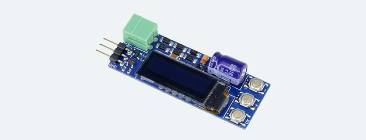 Esu 51835 SwitchPilot 3 Servo Mini, 1-fach Servodecoder DCC/MM, OLED, updatefahig, RETAIL verpackt