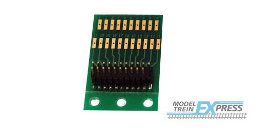 Esu 51967 Adapterlokplatine für die Verwendung mit LokSound/LokPilot Decoder mit 21MTC-Schnittstelle