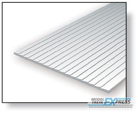 Evergreen 4081 Overmaads 1mm dik - plankbreedte 2 (1 sheet)