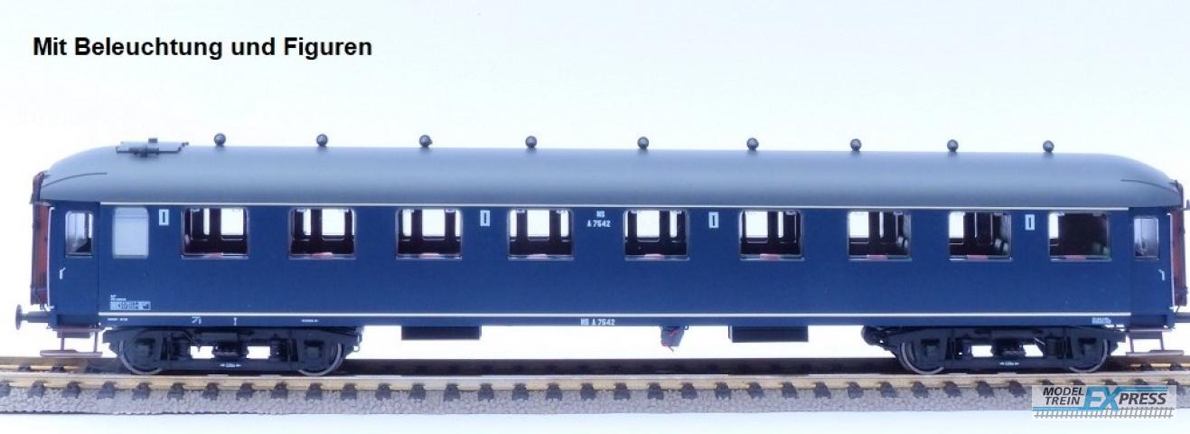 Exact-train 10046 A7542 Berlinerblau mit Beleuchtung und Figuren, Ep. IIIb