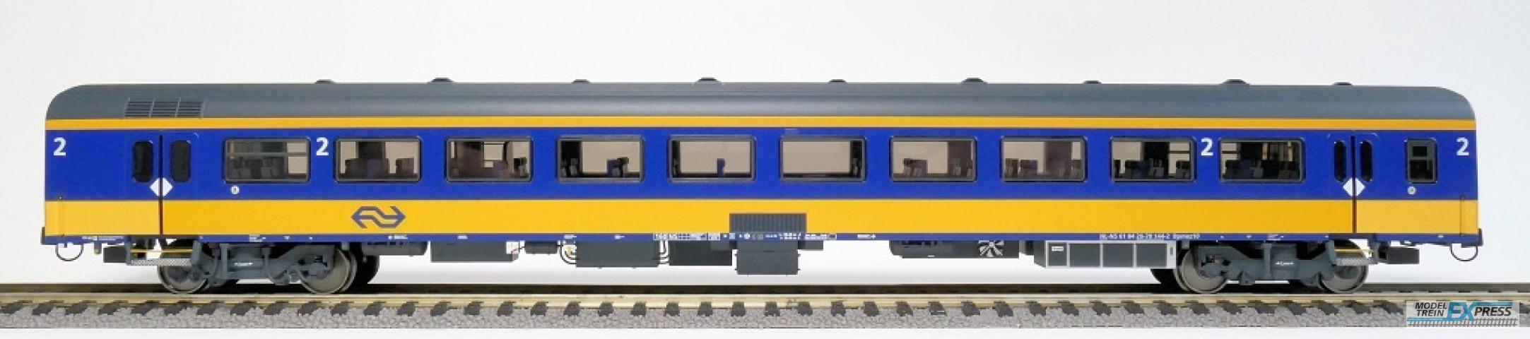 Exact-train 11005 NS ICRm Amsterdam - Rotterdam für den Inlandseinsatz Endwagen Bpmez10 , Ep. VI