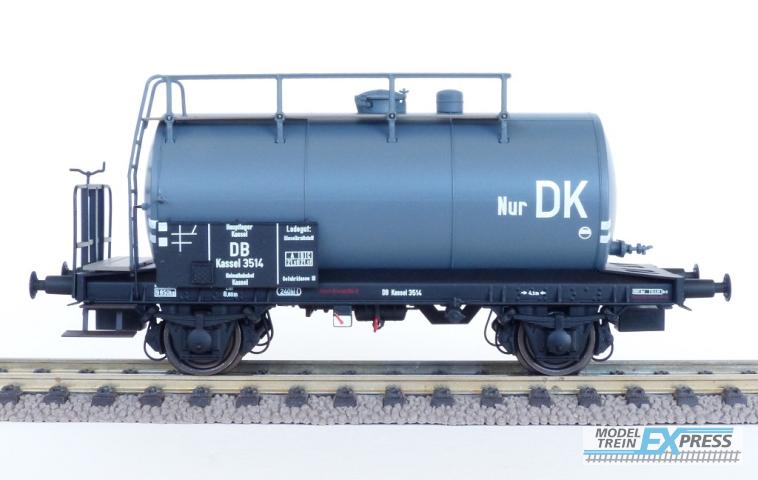 Exact-train 20572 DB 24m3 Einheitsbauart Leichtbau-Kesselwagen Bahndienstwagen für DK, Ep. IIIb