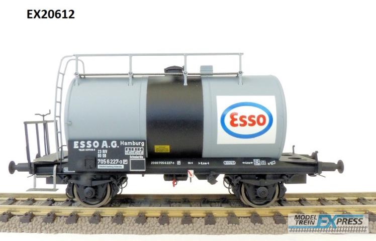 Exact-train 20612 DB 30m3 Leichtbau Uerdinger Bauart Kesselwagen Esso Grau/Schwarz, Ep. IV