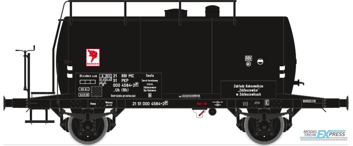 Exact-train 20646 PKP 30m3 Leichtbau Uerdinger Bauart Kesselwagen Schwarz (Teer), Ep. IV