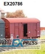 Exact-train 20786 SNCF Oppeln rot mit französischen Lager, Ep. III