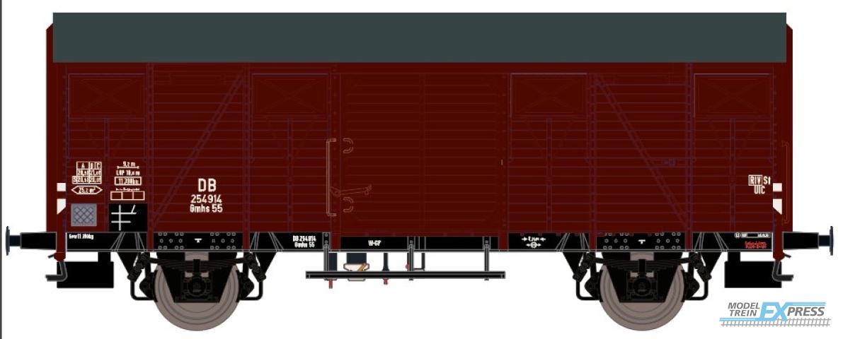 Exact-train 20911 DB Gmhs55 mit braunen Luftklappen, Nr.254 925, Ep. III