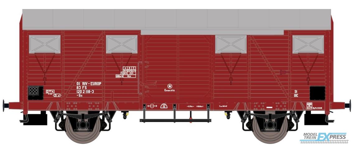 Exact-train 20956 FS.Gs EUROP mit aluminium Luftklappen, Ep. IV