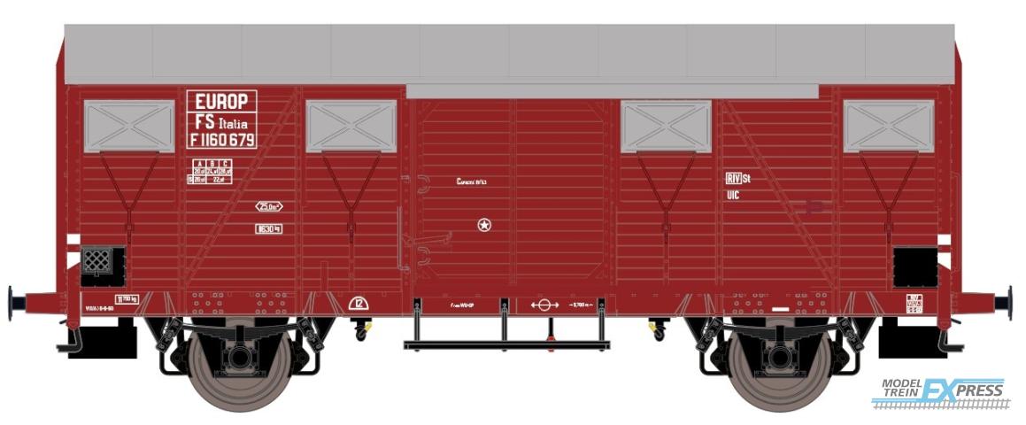 Exact-train 20957 FS.Gs EUROP mit aluminium Luftklappen Nr. F 1169071, Ep. III