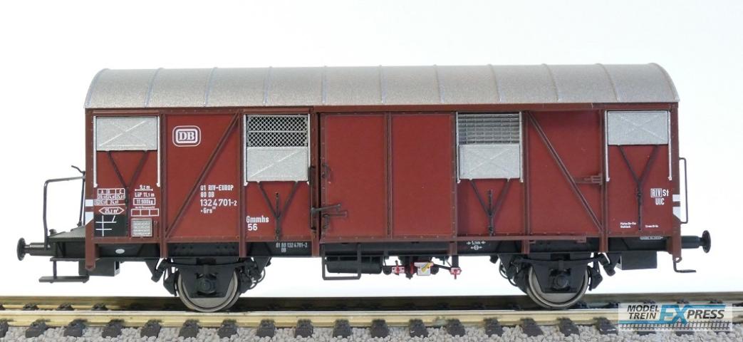 Exact-train 20985 DB .Grs 212 EUROP mit Bremserbühne und aluminium Luftklappen Nr. 132 4 701-2, Ep. IV