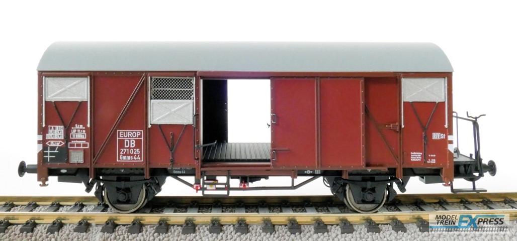 Exact-train 21056 DB Gmms 44 EUROP mit Bremserbühne und aluminium Luftklappen Nr. 271025, Ep. III