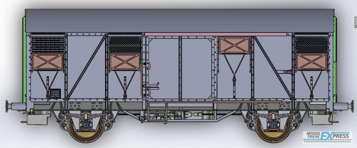 Exact-train 21073 DB .Gs 210 EUROP aluminium Luftklappen Form A, Ep. IV