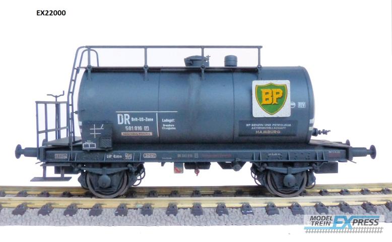 Exact-train 22000 DR Zone 24m3 Leichtbauart Kesselwagen BP 581 716 (Verschmutzt), Ep. IIIa