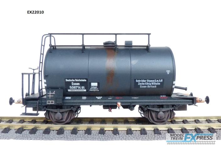 Exact-train 22010 DRB 30m3 Uedinger Kesselwagen Gebr. Stumm Nr.508714 (Verschmutzt), Ep. II