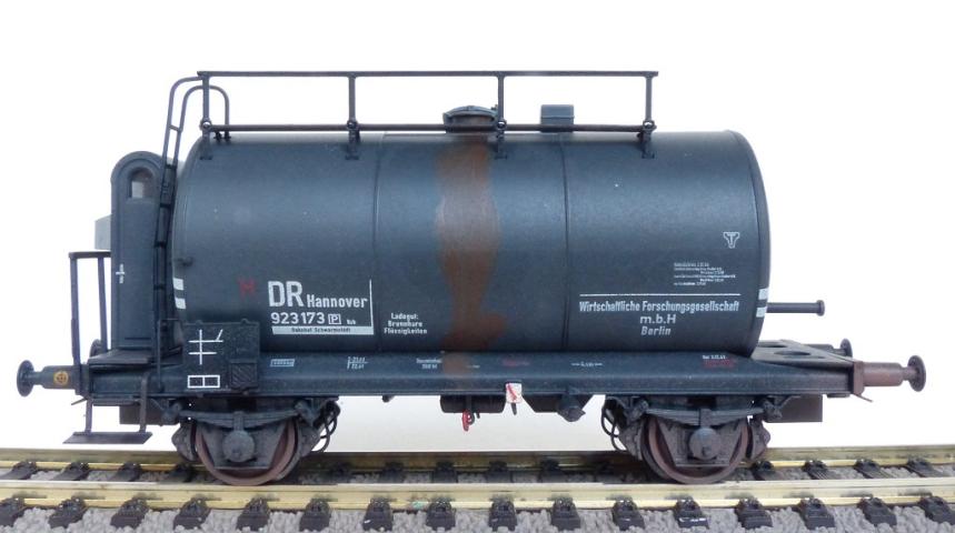 Exact-train 22017 DRB 30m3 Uedinger Kesselwagen WIFO Nr.923 173 (Verschmutzt), Ep. II