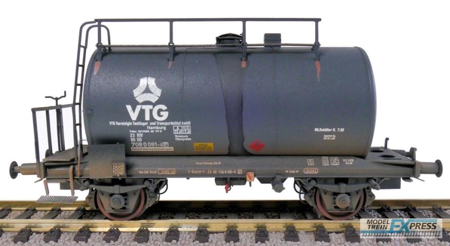 Exact-train 22055 DB 30m3 Uedinger Kesselwagen Grau VTG (Verschmutzt), Ep. IV