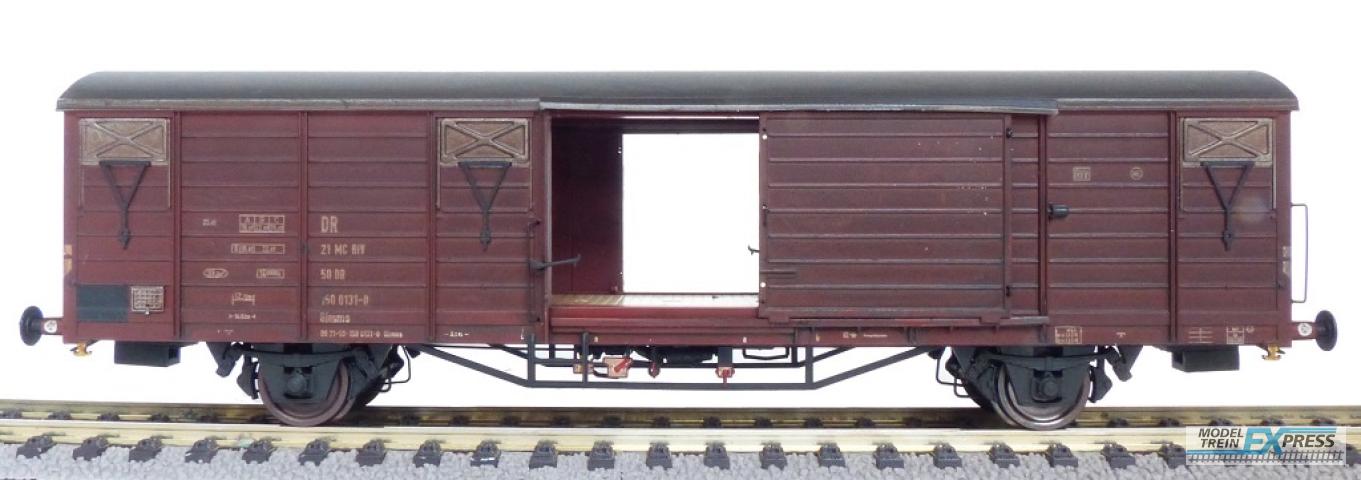 Exact-train 22065 DR Güterwagen Glmms 7  Sicken (Verschmutzt), Ep. IV