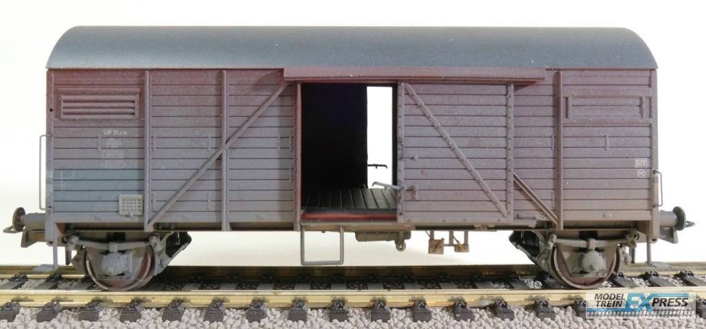 Exact-train 22087 DR Bremen gedeckter Wagen Gms35 (Verschmutzt), Ep. III