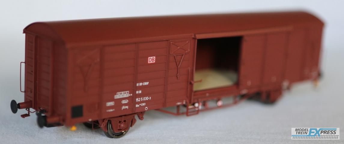 Exact-train 23071 DB Gbs 258 ex[1500] Güterwagen, 7 Sicken (zu öffnenden Türen), Ep. VI