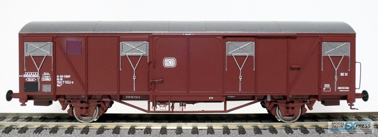 Exact-train 23100 DB Güterwagen Gbs 254 mit DB- Emblem auf Tür, Ep. IV