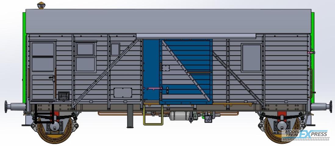Exact-train 23611 DRB Pwgs44 Bremen Camouflage Beschriftung, Ep. II