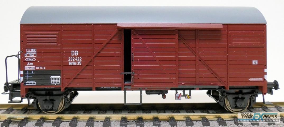 Exact-train 23632 DB Bremen Gmhs35 Güterwagen mit Bremserbühne, Ep. III