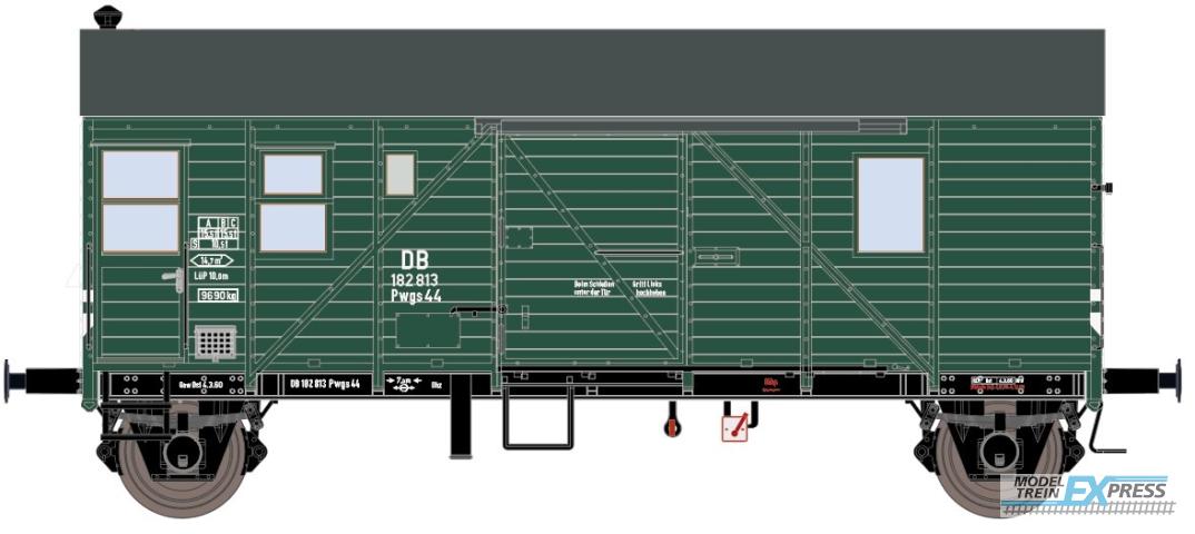 Exact-train 23635 DB Pwgs44 Bremen mit ABC Raster Grun, Ep. III