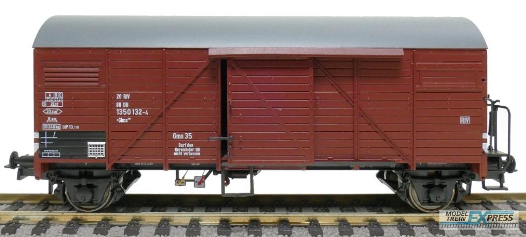 Exact-train 23638 DB Bremen Glm Stuckgut Güterwagen mit Bremserbühne "Darf den Bereich der DB nicht verlassen, Ep. IV