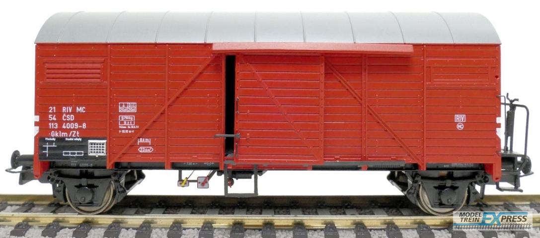 Exact-train 23702 CSD Bremen Gklm/Zt Güterwagen mit Blechdach und Bremserbühe, Ep. IV