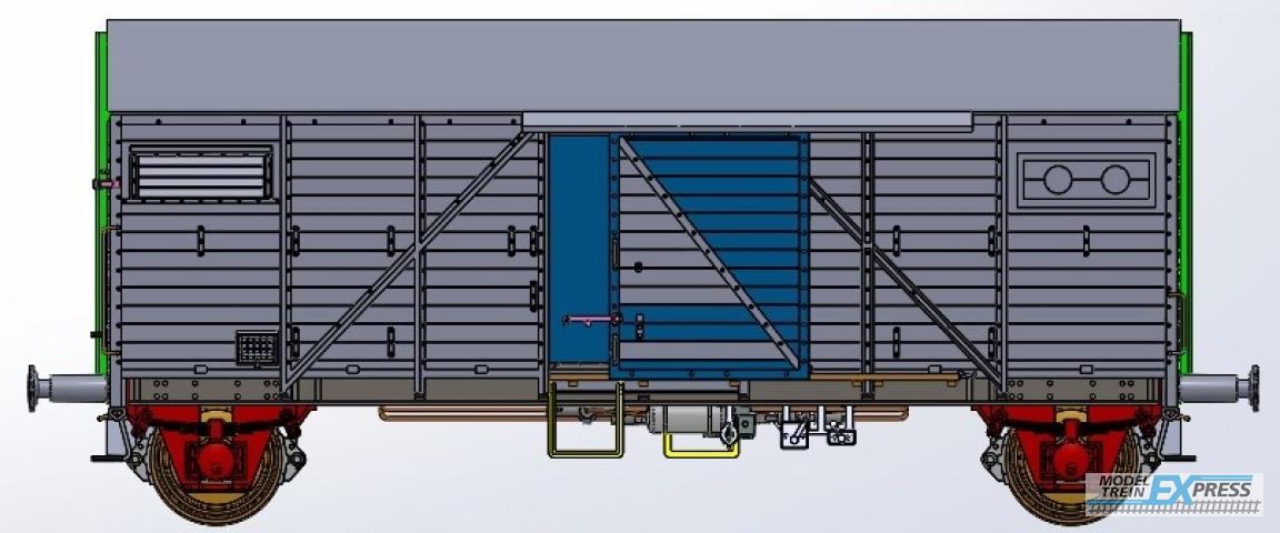 Exact-train 23780 JZ Bremen Guterwagen, Ep. III