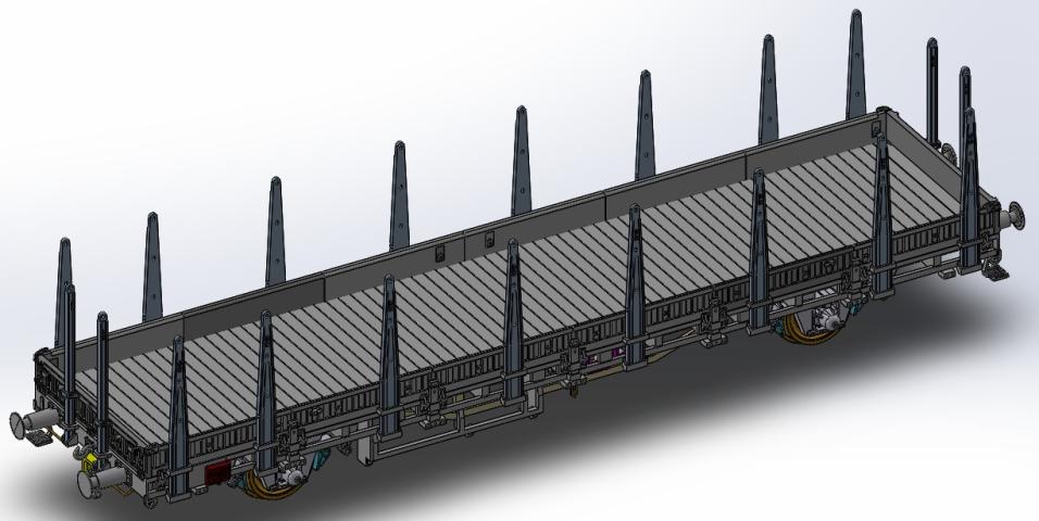 Exact-train 23814 DB UIC Rungenwagen Kbs 442, Ep. IVb