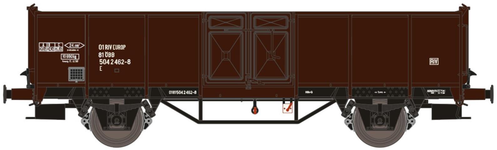 Exact-train 23966 OBB UIC II .E EUROP, EP. IV/V