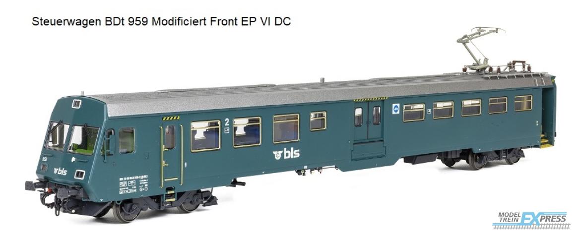 Exact-train 25024 DC Steuerwagen BDt 959 Modificiert Front EP VI (Exklusiv für KML), Ep. VI