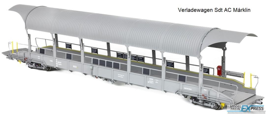 Exact-train 26014 AC Verladewagen 8 BLS Autoverladezug 2 Talbot (Verladewagen Sdt), Ep. VI