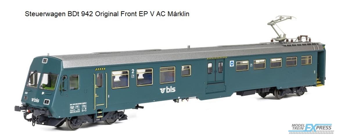 Exact-train 26021 AC Steuerwagen BDt 942 Original Front EP V (Exklusiv für KML), Ep. V
